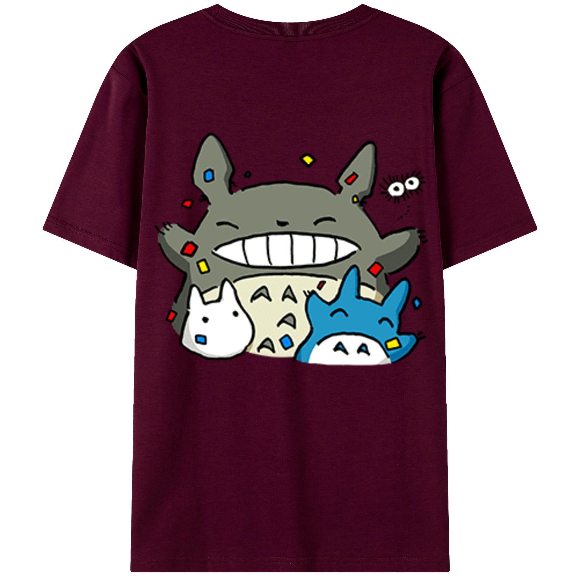 （画像用） となりのトトロ 草壁メイ 草壁サツキ My Neighbor Totoro Satsuki Kusakabe Mei Kusakabe レディース半袖Tシャツ(バックプリント)